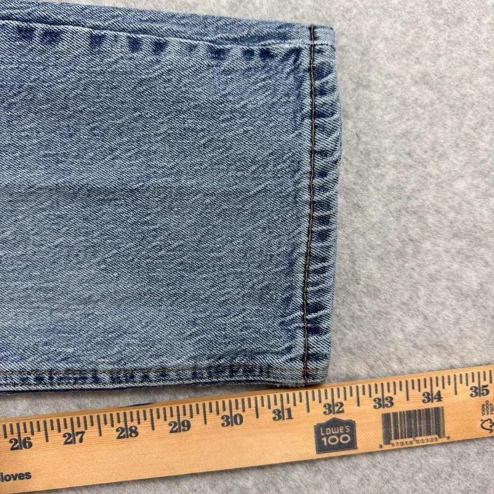 Levis 541 Jeans Mens 34 Blue Light Wash Athletic Taper Stretch Denim 34x32